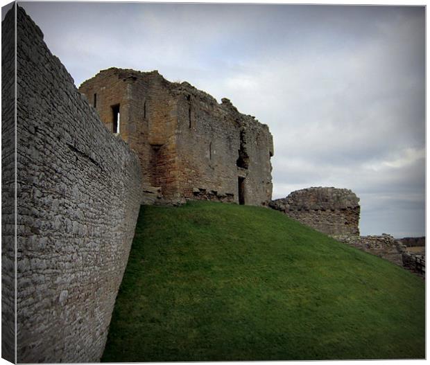 duffus castle Canvas Print by dale rys (LP)