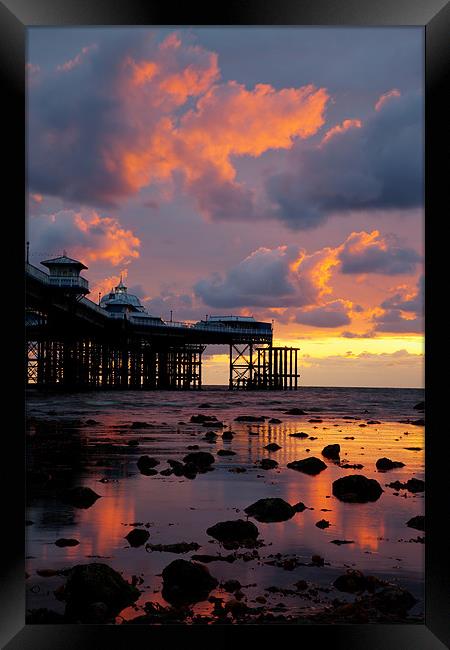 Llandudno Sunrise Framed Print by Gail Johnson