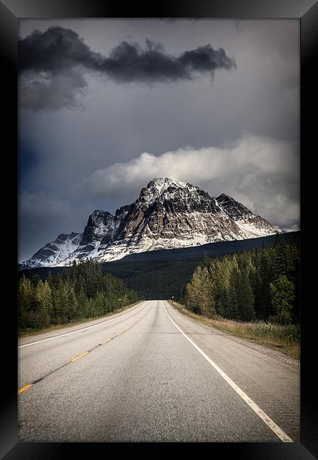 Mountain Road Framed Print by Mark Harrop