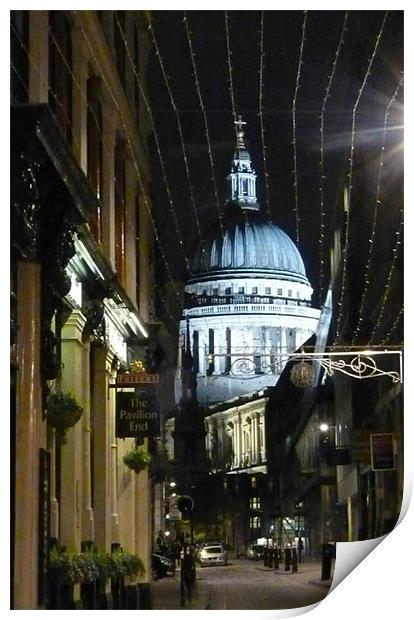 St Pauls Cathedral Print by Reg Dobson