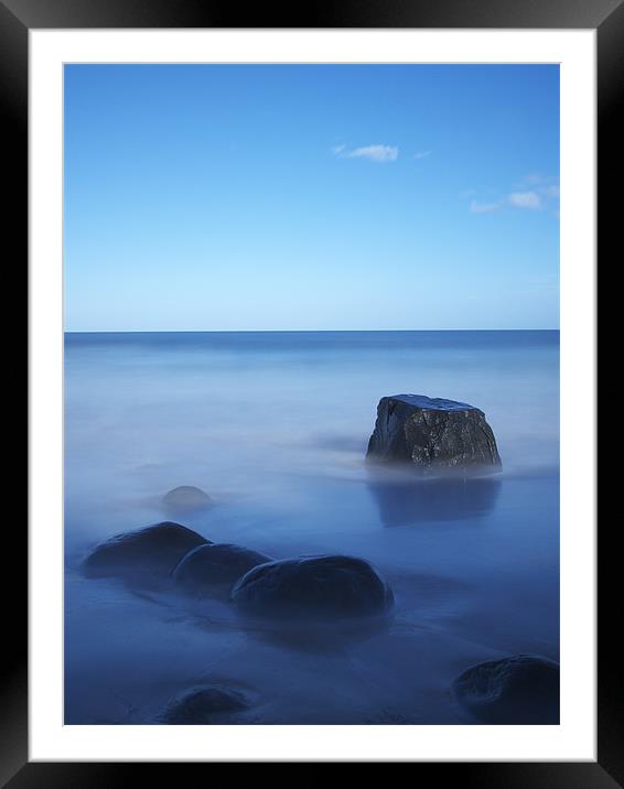Cool waters Framed Mounted Print by Andrew Bradshaw