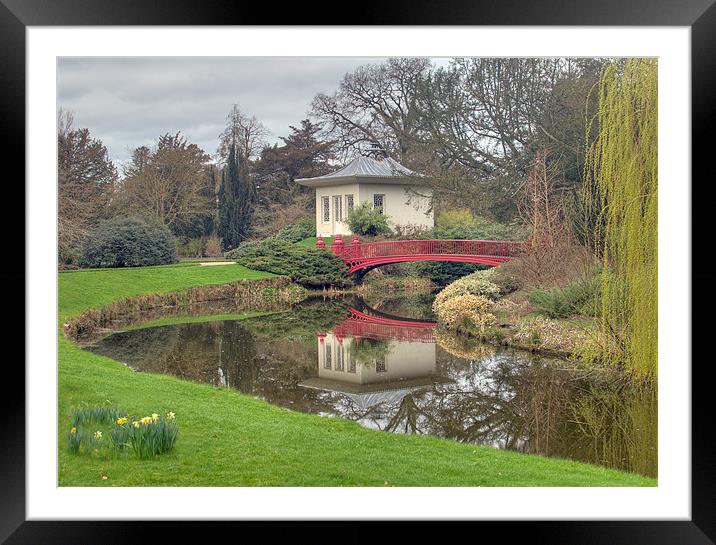 Chinese House Shugborough Framed Mounted Print by Steve Smith