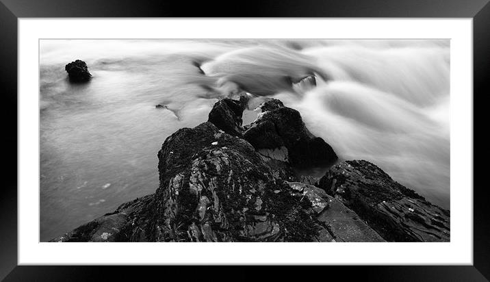 Cloud River Framed Mounted Print by Jamie Moffat