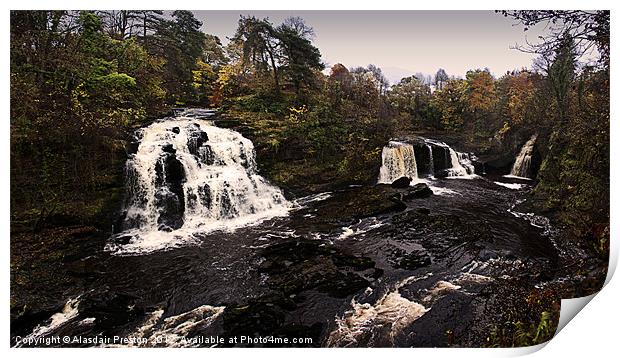 Bonnington Linn Print by Alasdair Preston