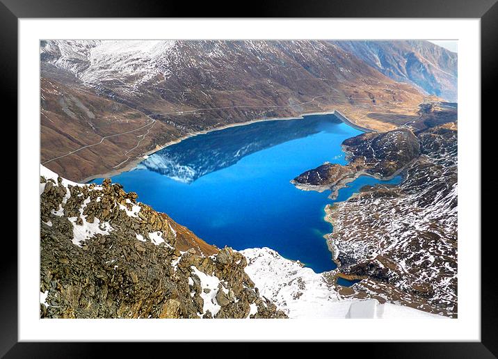 Lago Moncenesio Framed Mounted Print by World Images