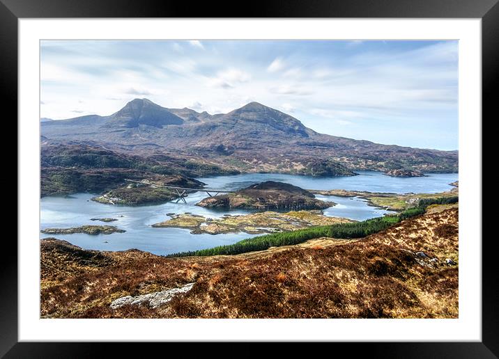 Loch Glendhu Framed Mounted Print by World Images