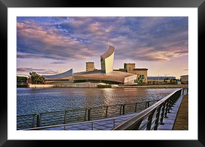 Imperial War Museum North Salford Framed Mounted Print by Brian Tarr