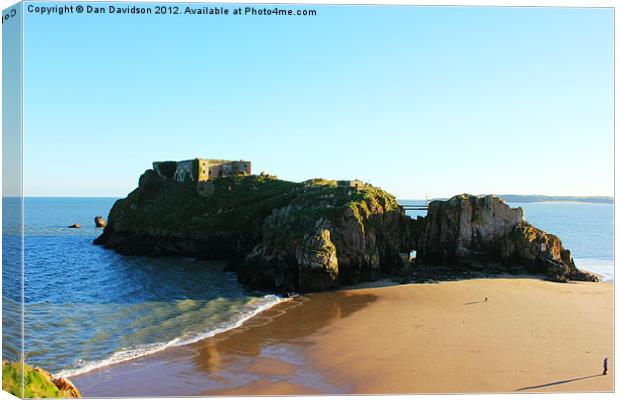 Ynys Catrin Canvas Print by Dan Davidson