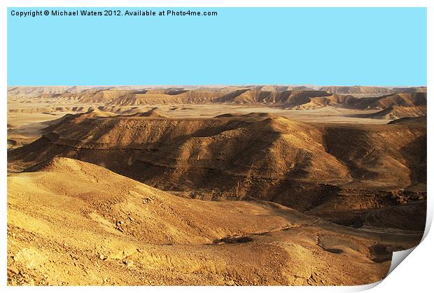 Arabian Sands Print by Michael Waters Photography