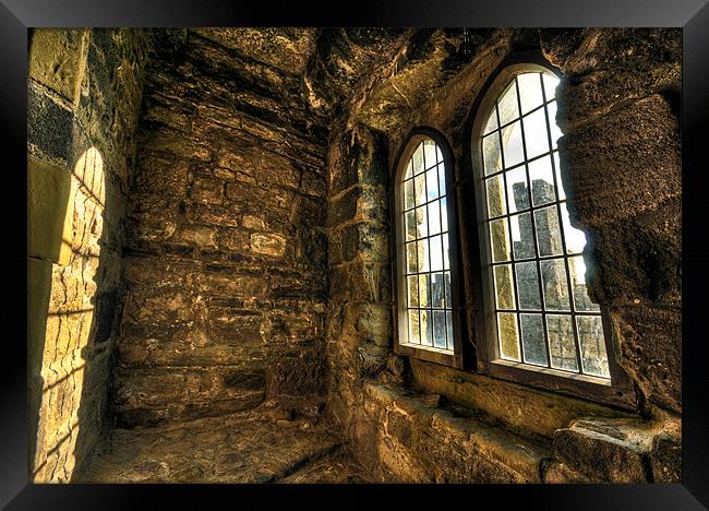 Caernarfon Castle Light Framed Print by Jason Connolly