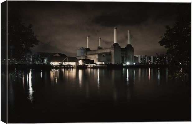 Battersea Power Station Canvas Print by Jason Green