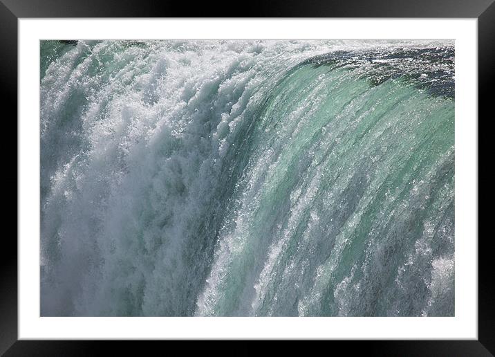 Horseshoe Falls Framed Mounted Print by Thomas Schaeffer