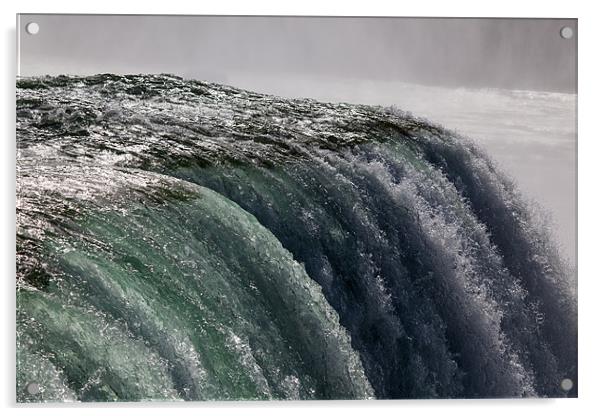 American Falls Acrylic by Thomas Schaeffer