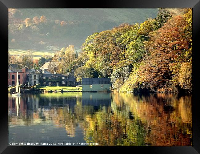 Ullswater Framed Print by Linsey Williams