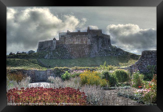 Lindisfarne Castle (Holy Island) Framed Print by Colin Metcalf