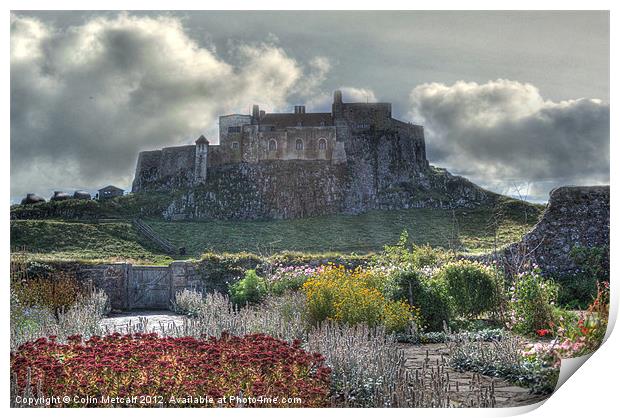 Lindisfarne Castle (Holy Island) Print by Colin Metcalf