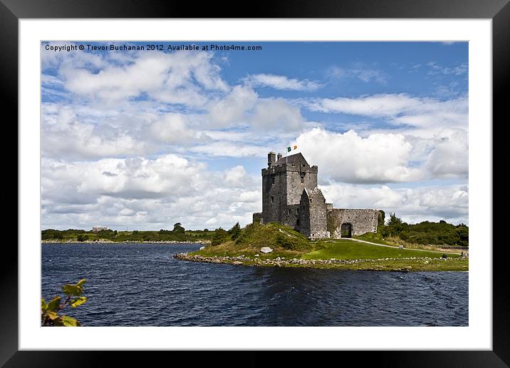 Dunguaire Castle Framed Mounted Print by Trevor Buchanan