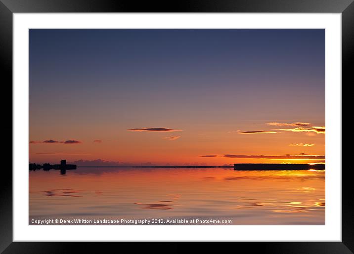Broughty Ferry Dawn Dundee 3 Framed Mounted Print by Derek Whitton