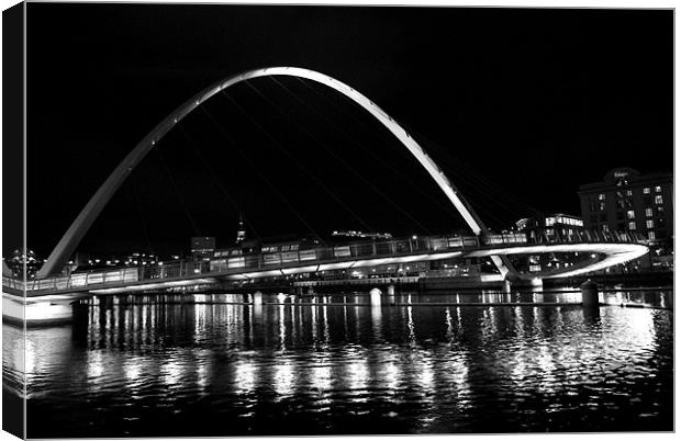 Newcastle upon Tyne bridge Canvas Print by Shaun Cope