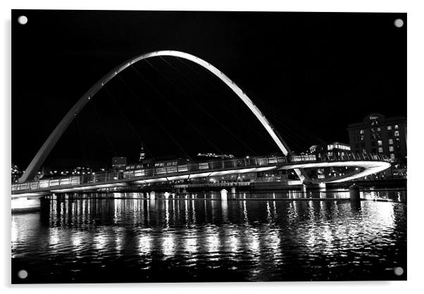 Newcastle upon Tyne bridge Acrylic by Shaun Cope