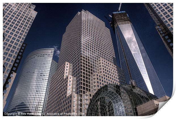 World Financial Centre Print by Rob Hawkins