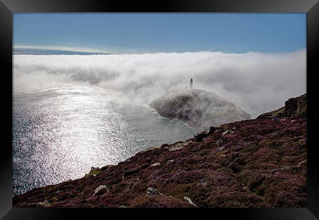 Fog bank Framed Print by Gail Johnson