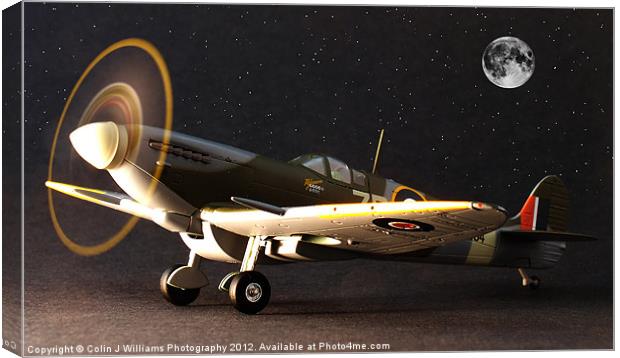 Spitfire MH434 Canvas Print by Colin Williams Photography