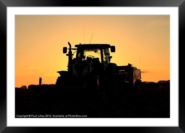 Grimme Reaper Framed Mounted Print by Digitalshot Photography