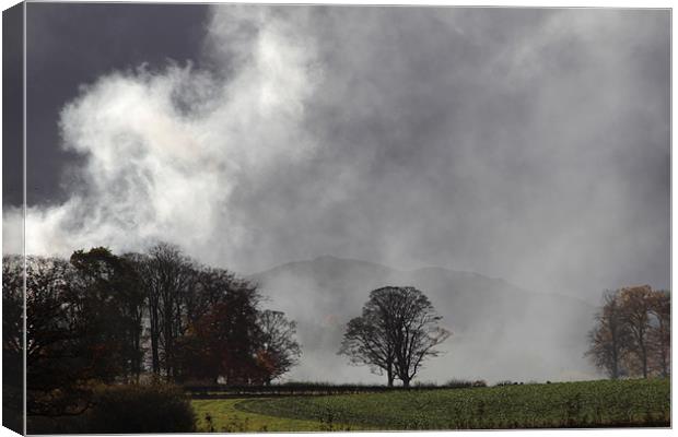 Low cloud, Cumbria Canvas Print by Gavin Wilson