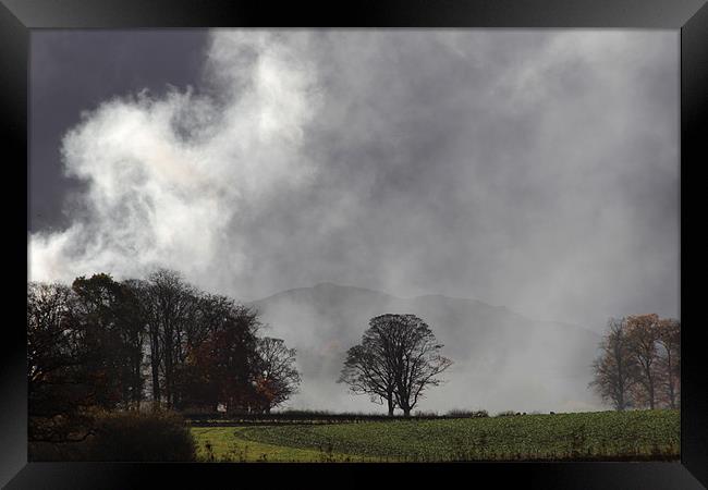 Low cloud, Cumbria Framed Print by Gavin Wilson