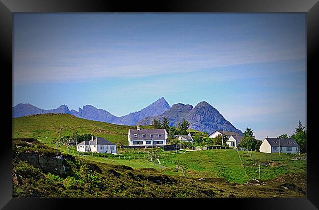 isle of skye Framed Print by dale rys (LP)