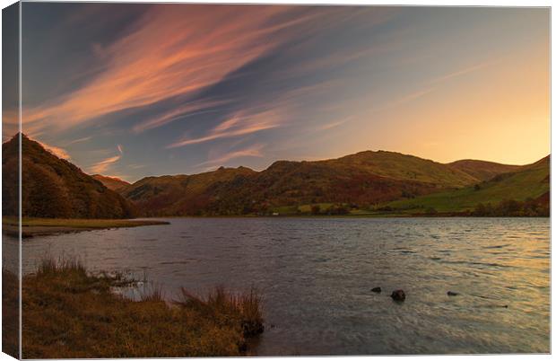 Sunrise at Brothers Water Canvas Print by Roger Green