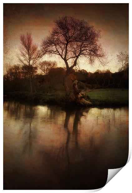 By The Wey Print by Chris Manfield