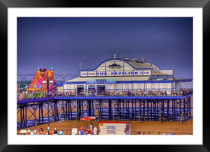 Cleethorpes Pier Framed Mounted Print by paul jenkinson
