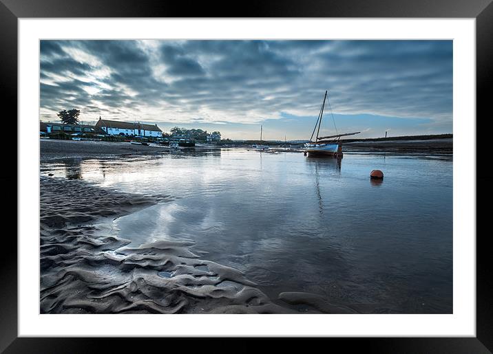 Burnham Overy Staithe Framed Mounted Print by Stephen Mole