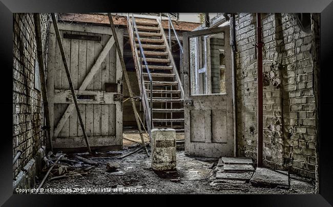ABANDONED 2 Framed Print by Rob Toombs