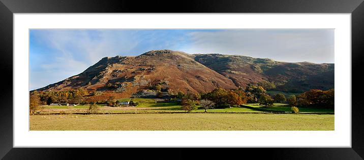 Patterdale Common Framed Mounted Print by Roger Green