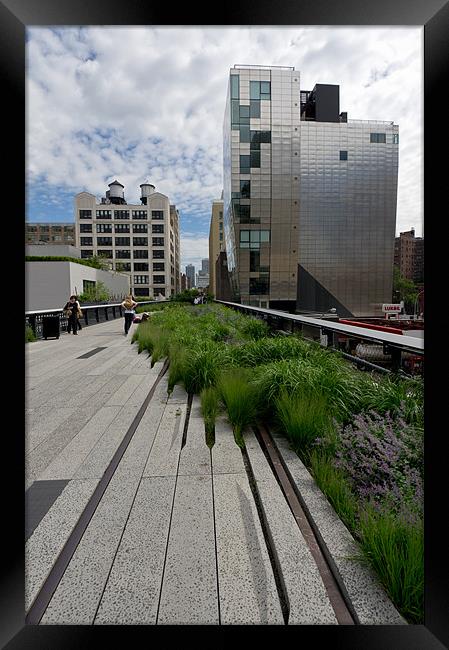 High Line NYC Framed Print by Gary Eason