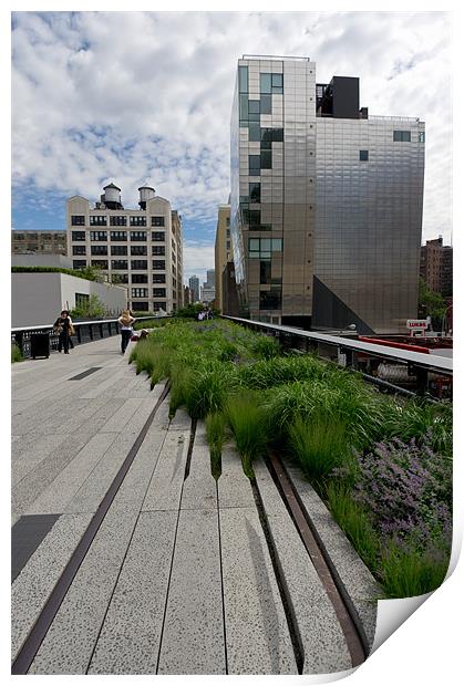 High Line NYC Print by Gary Eason