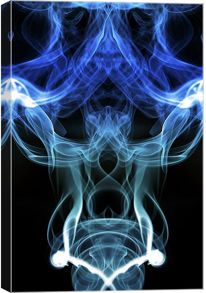 Smoke Photography #3 Canvas Print by Louise Wagstaff