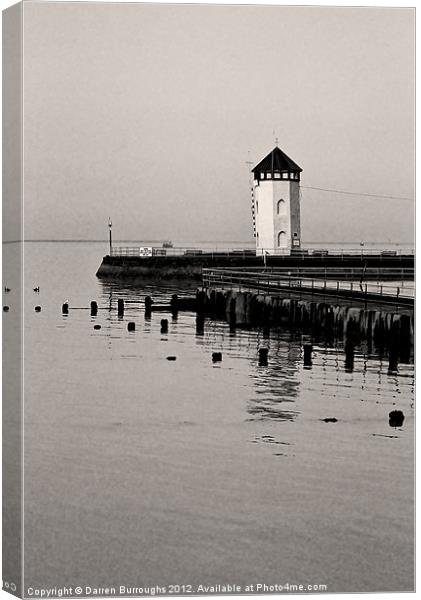 The White Tower Brightlingsea Canvas Print by Darren Burroughs