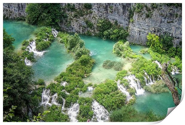 Plitvice Lakes Print by World Images