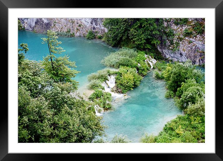 Plitvice Framed Mounted Print by World Images