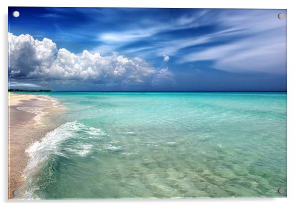 Verado Beach Cuba Acrylic by World Images