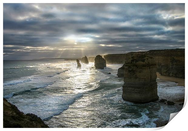 The Twelve Apostles Print by World Images