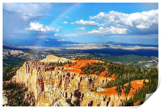 Bryce Canyon Rainbow Print by World Images