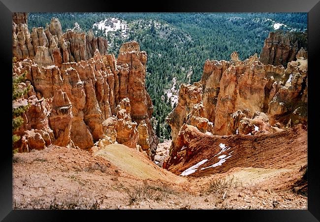 Bryce Canyon Framed Print by World Images
