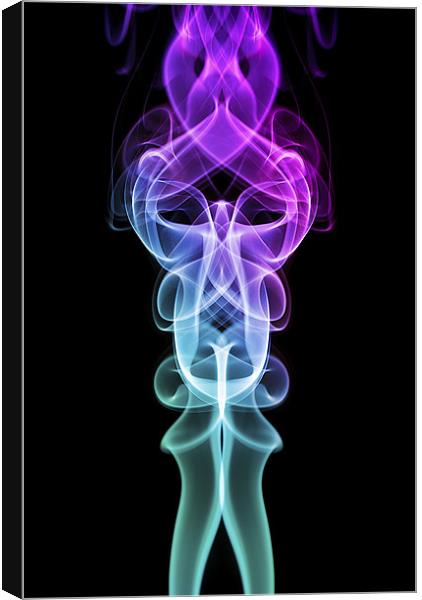 Smoke Photography #22 Canvas Print by Louise Wagstaff
