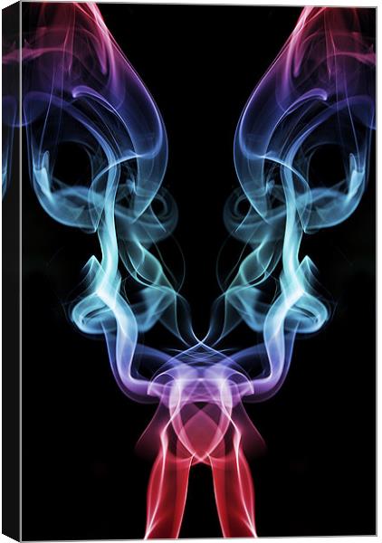Smoke Photography #27 Canvas Print by Louise Wagstaff