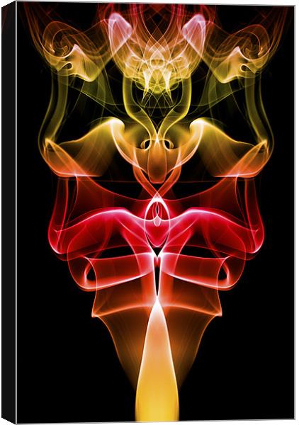 Smoke Photography #29 Canvas Print by Louise Wagstaff